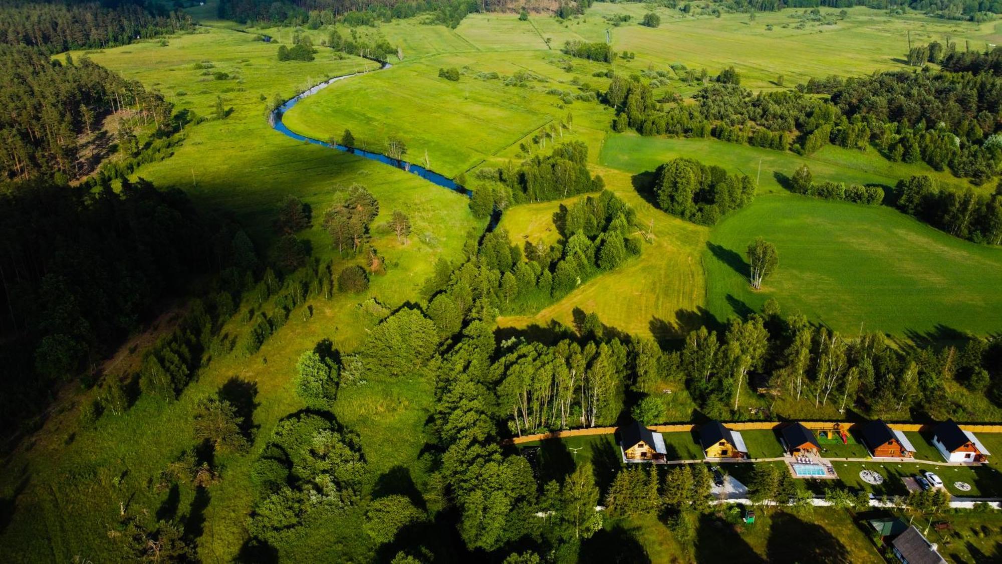 Oaza U Kaszuba- Domki Nad Slupia Jamno Exterior photo